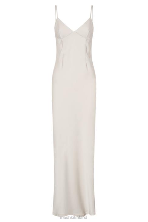 Meshki baily satin maxi mekko 40RL702 vaatetus hopea