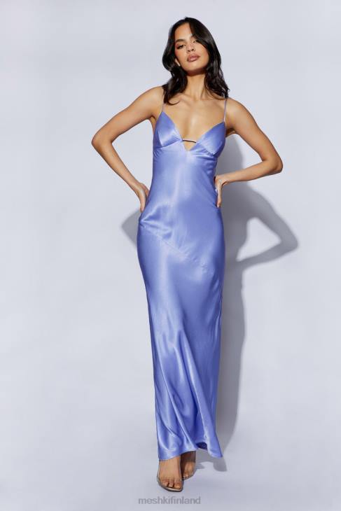 Meshki cora solmittava maxi slip mekko 40RL473 vaatetus laventeli