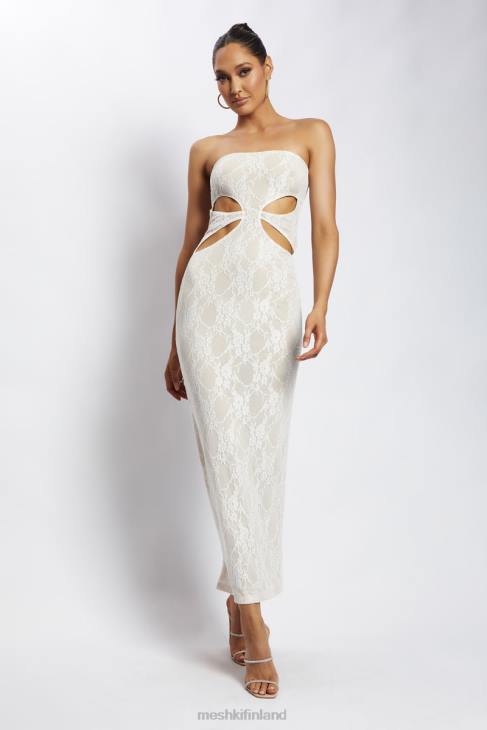 Meshki krista leikattu bandeau maxi -mekko 40RL713 vaatetus alaston
