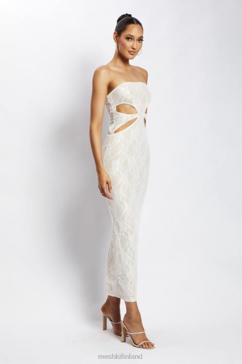 Meshki krista leikattu bandeau maxi -mekko 40RL713 vaatetus alaston