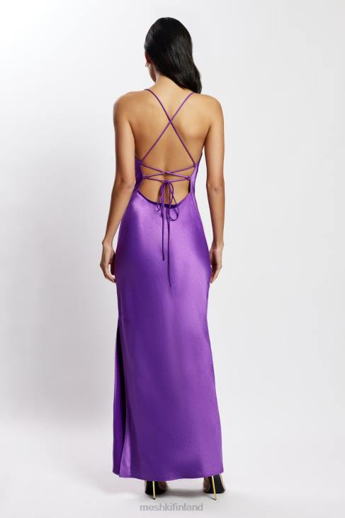Meshki sydneyn suorakaulainen slip-maximekko 40RL445 vaatetus violetti