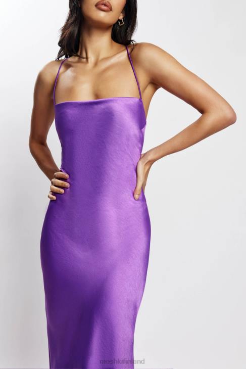 Meshki sydneyn suorakaulainen slip-maximekko 40RL445 vaatetus violetti