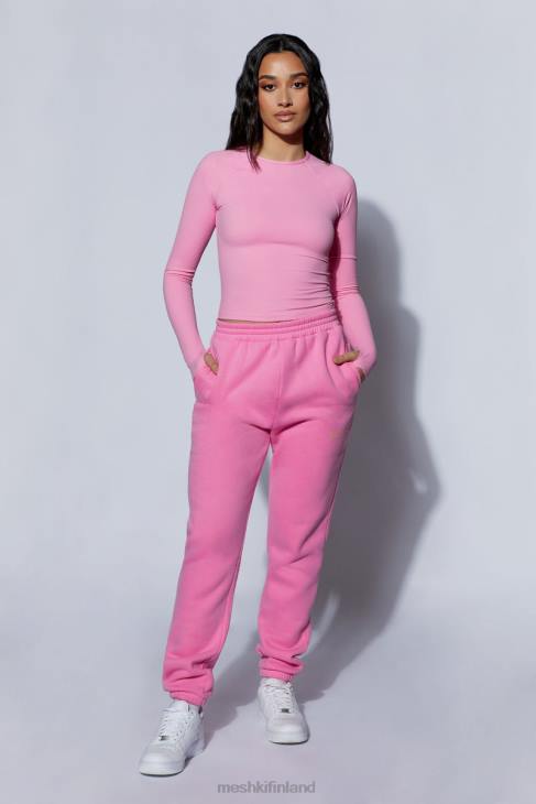 Meshki camille oversized fleeceback lenkkeilijä 40RL1515 vaatetus karamelli pinkki