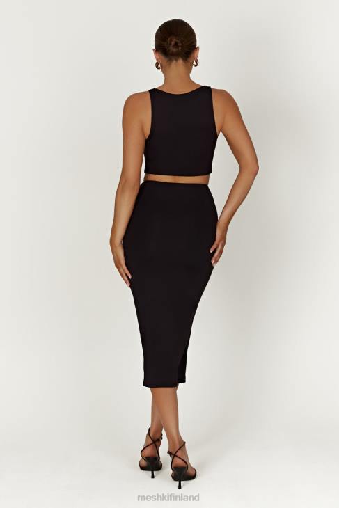 Meshki charley midi hame 40RL1403 vaatetus musta