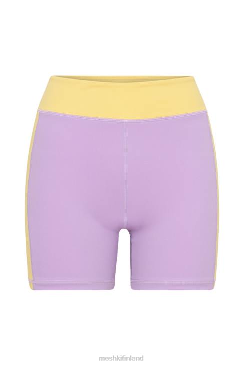 Meshki taleah kaksisävyiset shortsit 40RL1474 vaatetus lila/keltainen